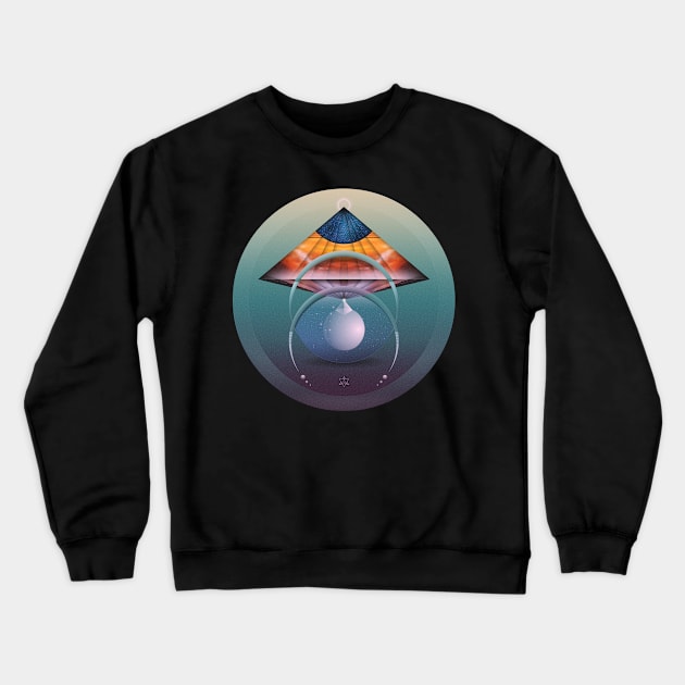 ∆ : Andromedan Eclipse Crewneck Sweatshirt by JetterGreen